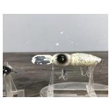 Whopper Stopper Hellbender & Martin Lizzard Fishing Lures in Plastic Boxes