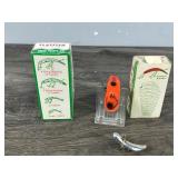 2 - Collectible Flatfish Fishing Lures in Boxes