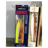Lot of 5 Fishing Lures in Original Packages - see description for more info