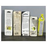 Lot of 5 Fishing Lures in Original Packages - see description for more info