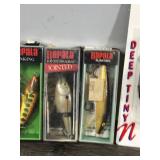 Lot of 5 Fishing Lures in Original Packages - see description for more info