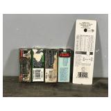 Lot of 5 Fishing Lures in Original Packages - see description for more info