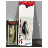 Lot of 5 Fishing Lures in Original Packages - see description for more info