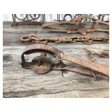 Lot of 7 Hunting Traps