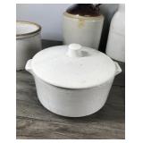 Lot of Vintage Crocks, Jug and Bowls - Looks like they are all made out of clay