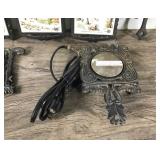 Lot of Vintage Cast Iron Trivets and More