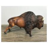 Vintage Breyer Bison Buffalo Figurine - 1965 - Reddish Brown