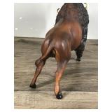 Vintage Breyer Bison Buffalo Figurine - 1965 - Reddish Brown