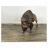 Vintage Breyer Bison Buffalo Figurine - 1965 - Reddish Brown