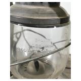 Antique Dietz D-LITE No 2 Kerosene Lantern Oil Lamp New York USA w/Clear Glass