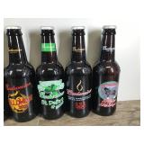 Lot of 7 Large Collectible Budweiser Bottles