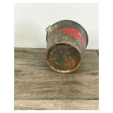 Vintage Grain Belt Small Metal Pail