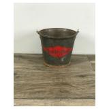 Vintage Grain Belt Small Metal Pail