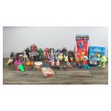 Lot of Toys - Transformers - McDonald’s - Horse - Power Ranger Figurines - Marvel Wolverine and More