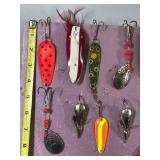 Lot of Fishing Spoon Lures and More - see description for more info