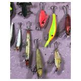 Large Lot of Fishing Lures - See description for more info