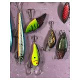 Large Lot of Fishing Lures - See description for more info