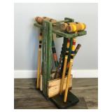 Vintage Croquet Set - Looks like the Balls are missing and some other components