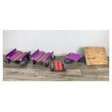 Aluminum Dolly’s (4 wheel) - 2 Wheel Steel Dolly - 1 Wheel Wood Dolly