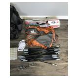 FLW Outdoors Portable Fold Up Chair with Storage Pouches & Split Rock Dome Tent