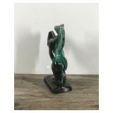 Vintage Drip Glazed Blue Mountain Pottery Stallion Horse