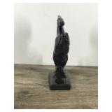 Vintage Drip Glazed Blue Mountain Pottery Stallion Horse