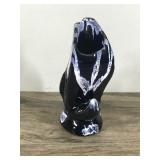 Blue Mountain Pottery Swan Vase