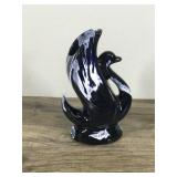 Blue Mountain Pottery Swan Vase