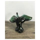 Vintage Drip Glaze Blue Mountain Pottery Canadian Goose Figurine