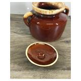 Vintage McCoy Pottery #341 Brown Drip Bean Pot / Cookie Jar – USA