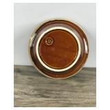 Vintage Lidded Brown Drip Glazed Casserole Bowl