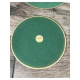 6 - Vintage Abel Grimmer Round Art Pictures (Lordy Clare - Made in England)