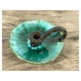 Vintage Blue Mountain Pottery Candle Holder