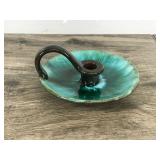 Vintage Blue Mountain Pottery Candle Holder