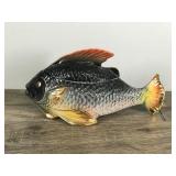 Vintage Koi Fish Cookie Jar