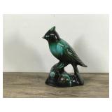 Vintage Drip Glaze Blue Mountain Pottery Blue Jay Bird Figurine