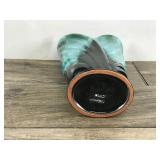 Vintage Drip Glaze BMP Canada Blue Mountain Pottery Embossed Vase