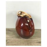 Vintage Hull Pottery Brown Drip Glaze Ceramic Pitcher