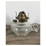 3 - Vintage Kerosine Oil Lamps with a Pack of Oil Lamp Wicks - All 3 of them glow green when you put a black light on them