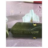 2 - Collectible Wooden Creek Chub Pikie / Minnow Fishing Lures