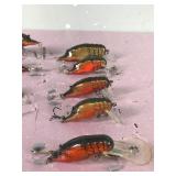 Lot of 10 Bagley Crayfish Fishing Lures