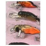 Lot of 10 Bagley Crayfish Fishing Lures