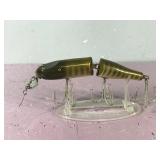 Large Collectible Wooden Creek Chub Pikie Fishing Lure