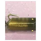 Large Collectible Wooden Creek Chub Pikie Fishing Lure