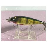 2 - Collectible Wooden Fishing Lures - Creek Chub Pikie & Injured Minnow