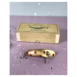 Collectible Wooden Flatfish X5 Fishing Lure with Box