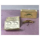 Collectible Wooden Flatfish X5 Fishing Lure with Box