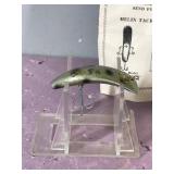 Collectible Wooden Fly Rod Flatfish F-6 Fishing Lure with Box