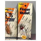 Lot of 5 Bagley Fishing Lures in Original Packages