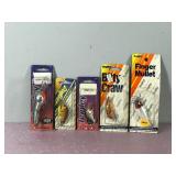 Lot of 5 Bagley Fishing Lures in Original Packages